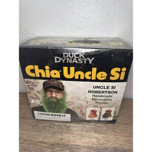 Duck Dynasty Chia Pet Gift Uncle Si Robertson Decorative Planter Beard Plant NEW